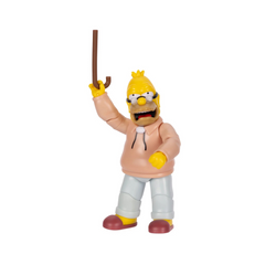 The Simpsons Jakks Pacific Grampa Simpson and Cane 5 inch Action Figure