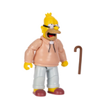 The Simpsons Jakks Pacific Grampa Simpson and Cane 5 inch Action Figure