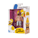 The Simpsons Jakks Pacific Grampa Simpson and Cane 5 inch Action Figure