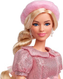 Barbie The Movie Doll, Margot Robbie as Barbie, Collectible Doll Wearing Pink Blouse & Skirt Set