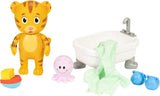 Daniel Tiger Neighborhood's Bath Time Figure Playset