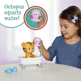 Daniel Tiger Neighborhood's Bath Time Figure Playset