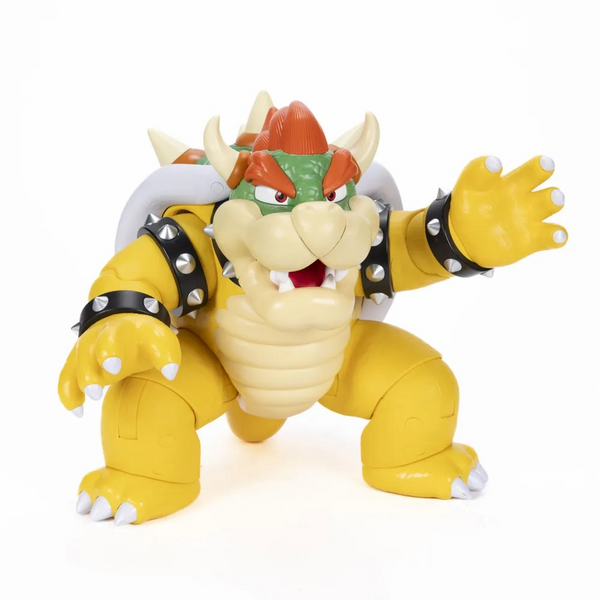 Nintendo Big Bad Bowser 12-Inch Figure with 15+ Video Game Quotes, Sounds, and Music!