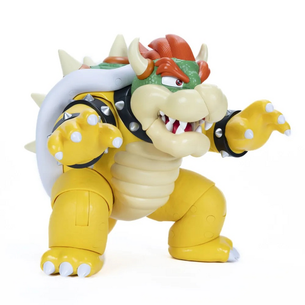 Nintendo Big Bad Bowser 12-Inch Figure with 15+ Video Game Quotes, Sounds, and Music!