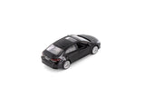 Black Toyota Corolla Diecast Toy with Pullback Action 1/43 Scale 4.25 Inches Long