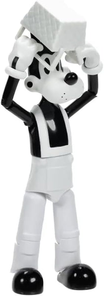 Bendy and The Ink Machine - Boris 5 Inch Action Figure with Picnic Basket & Projector