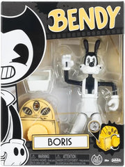 Bendy and The Ink Machine - Boris 5 Inch Action Figure with Picnic Basket & Projector