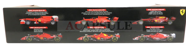 Burago 1:43 Ferrari Formula Racing Die-cast Model 6-pack