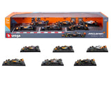 Burago 1:43 McLaren Formula Racing Die-cast Model 6-pack