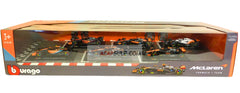 Burago 1:43 McLaren Formula Racing Die-cast Model 6-pack