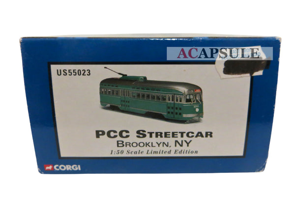 Corgi 55023 1/50 Scale Brooklyn PCC Streetcar Diecast Model (New Old Stock)