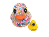 Dippin' Dots Large 6 Inch rubber duck cast with dots inside