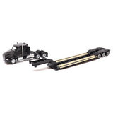 1:87 Scale Kenworth T880s SBFS 40in-Sleeper Tandem Tractor with Lowboy Trailer and Cat 320D L Hydraulic Excavator