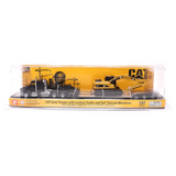 1:87 Scale Kenworth T880s SBFS 40in-Sleeper Tandem Tractor with Lowboy Trailer and Cat 320D L Hydraulic Excavator