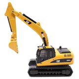 1:87 Scale Kenworth T880s SBFS 40in-Sleeper Tandem Tractor with Lowboy Trailer and Cat 320D L Hydraulic Excavator