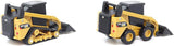 1/64 Caterpillar 272D2 Skid Steer Loader & 297D2 Compact Track Loader in Blister Packaging