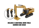 Diecast Masters 1/87 Cat® 395 Next Gen Hydraulic Excavator (Includes Hammer and Shear) and Collector's Tin