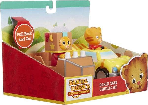 Daniel Tiger's Neighborhood Toy Vehicles Set (Pullback Action)