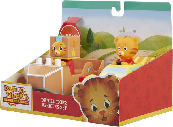 Daniel Tiger's Neighborhood Toy Vehicles Set (Pullback Action)