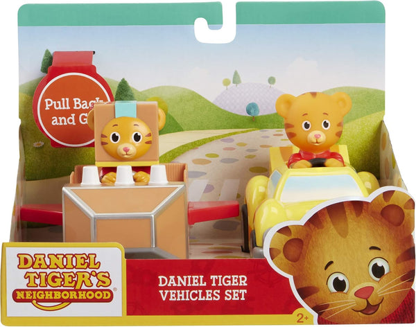 Daniel Tiger's Neighborhood Toy Vehicles Set (Pullback Action)