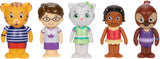 Daniel Tiger Neighborhood's Swim Time Friends 2.5" Figure Set 5-Pack
