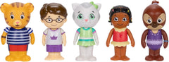 Daniel Tiger Neighborhood's Swim Time Friends 2.5" Figure Set 5-Pack
