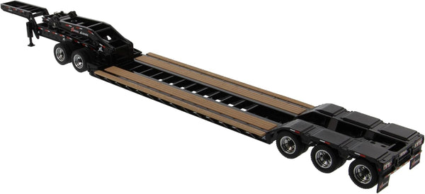 Diecast Masters 1/50 XL 120 Low-Profile HDG Outrigger Style Trailer with Jeep and 2 Boosters Diecast Model