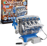 Discovery #MINDBLOWN: Model Engine Kit, with Moving Parts and Lights
