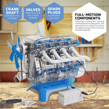 Discovery #MINDBLOWN: Model Engine Kit, with Moving Parts and Lights