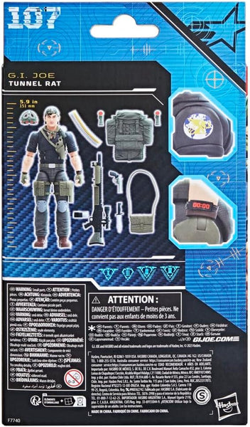 G.I. Joe Classified Series Night Force Tunnel Rat, 107