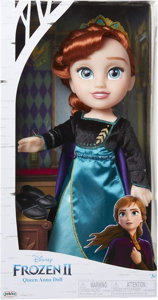 Disney Frozen 2 Anna Doll in Epilogue Outfit - 14" Doll with Shoes & Earrings