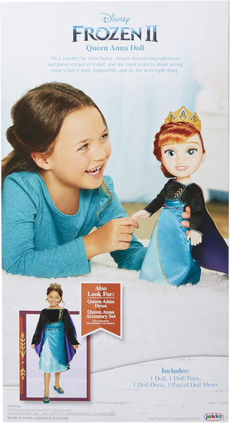 Disney Frozen 2 Anna Doll in Epilogue Outfit - 14" Doll with Shoes & Earrings