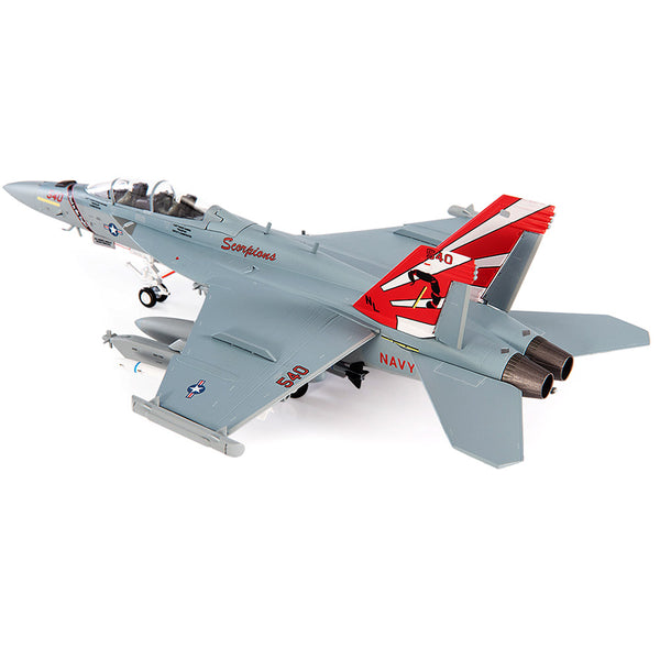 JC Wings US Navy EA-18G Growler VAQ-132 Scorpions, 2021 1/72 Scale Deicast Model Plane