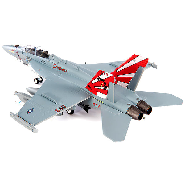 JC Wings US Navy EA-18G Growler VAQ-132 Scorpions, 2021 1/72 Scale Deicast Model Plane