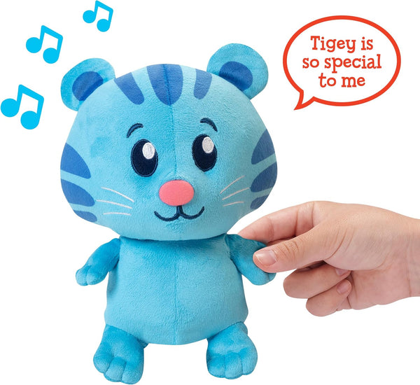 Daniel Tiger's Neighborhood Tigey Plush with Sound, 10.5 Inches Tall!