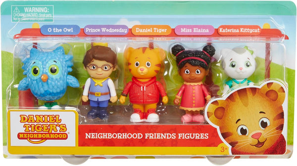 Daniel Tiger's Neighborhood Friends 2.5" Figure Set 5-Pack