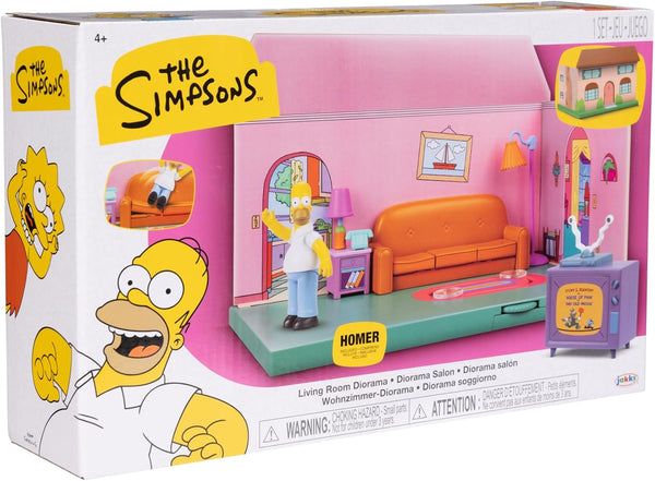 The Simpsons Living Room Diorama by Jakks Pacific