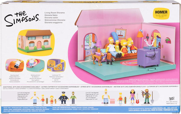 The Simpsons Living Room Diorama by Jakks Pacific
