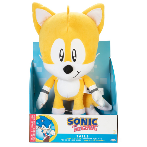 Tails from Sonic The Hedgehog Jumbo Plush 18 Inches Tall