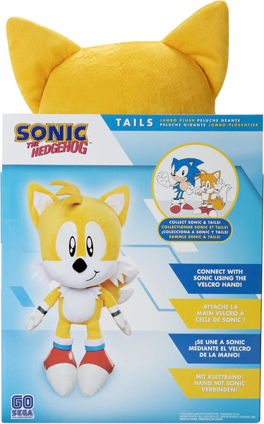 Tails from Sonic The Hedgehog Jumbo Plush 18 Inches Tall