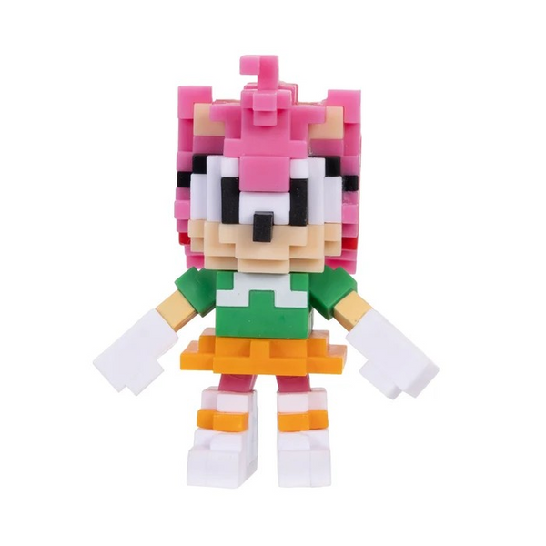 Sonic 35th Anniversary 2.5" Digital Amy and 2.5" Super Sonic Figures