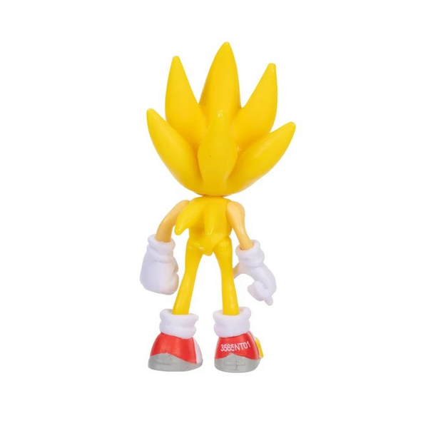Sonic 35th Anniversary 2.5" Modern Super Sonic with 5 Points of Articulation
