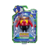 Sonic 35th Anniversary 2.5" Classic Dr. Eggman Figure with 5 Points of Articulation