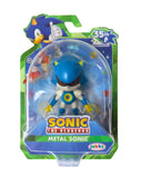 Sonic 35th Anniversary 2.5" Classic Metal Sonic Figure with 5 Points of Articulation
