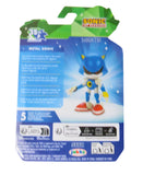 Sonic 35th Anniversary 2.5" Classic Metal Sonic Figure with 5 Points of Articulation