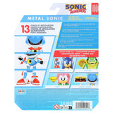 Metal Sonic with Goal Post 4 Inch Action Figure with 13 Points of Articulation