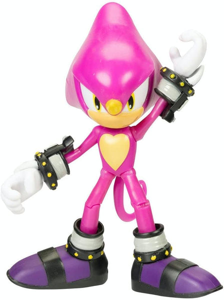 Espio with Checkpoint 4 Inch Action Figure with 12 Points of Articulation