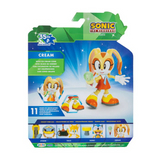 Sonic 35th Anniversary Cream with Ice Cream 4 Inch Action Figure with 11 Points of Articulation
