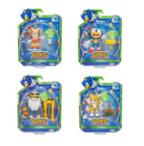 Sonic 35th Ann 4" Figures Jakk's Wave 25 Set of 4 (Cream, Sonic, Storm and Tails)