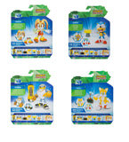 Sonic 35th Ann 4" Figures Jakk's Wave 25 Set of 4 (Cream, Sonic, Storm and Tails)